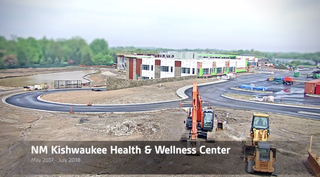 Kishwaukee Health & Wellness Center construction