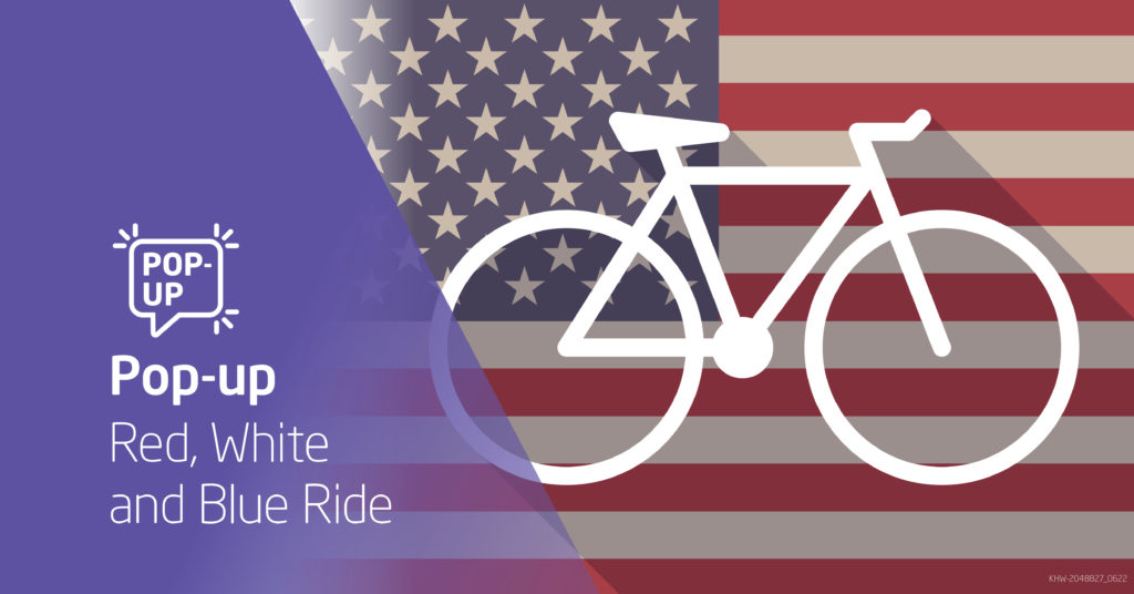 Pop-Up Class Red, White and Blue Ride